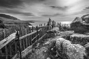 Fence & Ocean at Fort Ross-2928